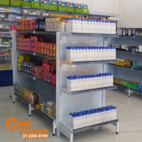 Prateleira - Gôndola para Farmácias e Mercados