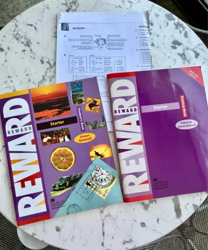 Livros de Inglês nível básico Reward (Simon Greenall) - Teoria e exercícios