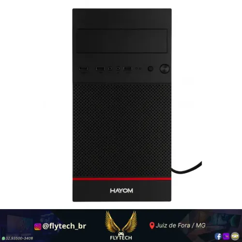 Computador Gamer: i5 6° + 8GB de RAM DDR4 + SSD de 120GB