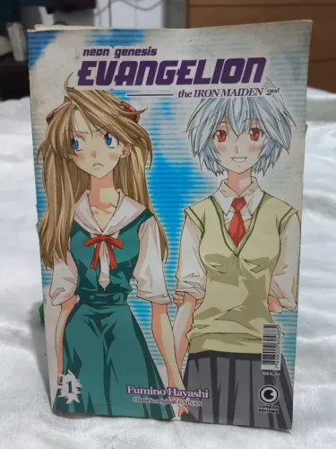 Neon Genesis Evangelion - The Iron Maiden 2nd edições de 1 a 4 Editora Conrad.