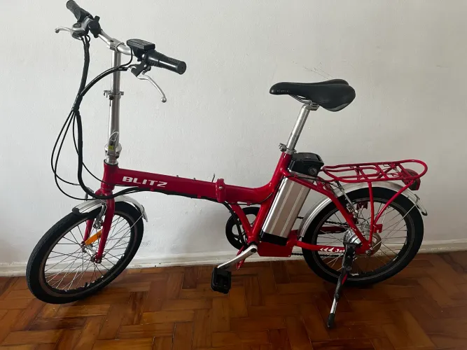 Bicicleta elétrica dobrável Blitz