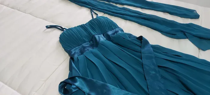 Vestido midi P - novo