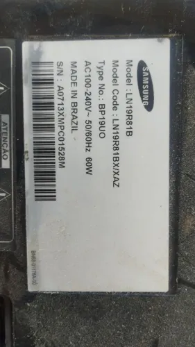 Placa tv monitor samsung LN19