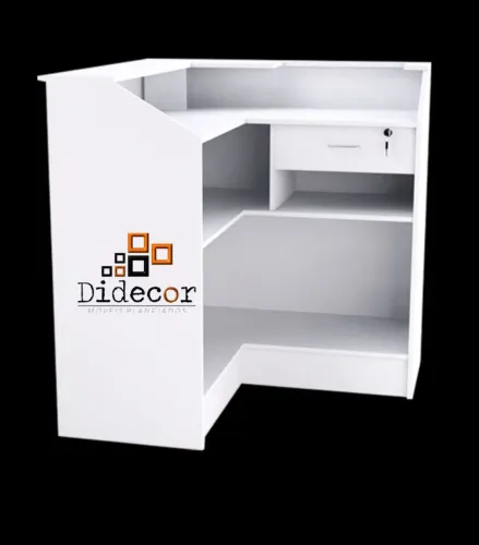 Balcão de Recepção Branco Didécor