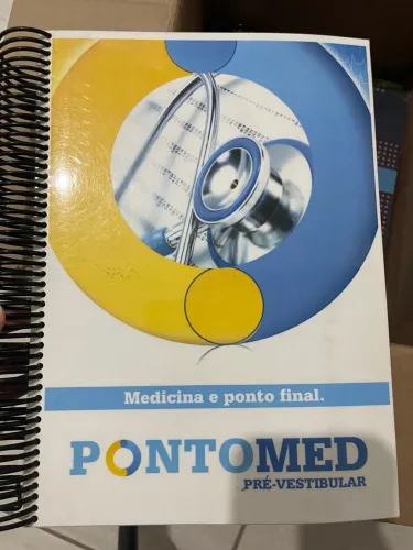 Livros do cursinho Ponto Med