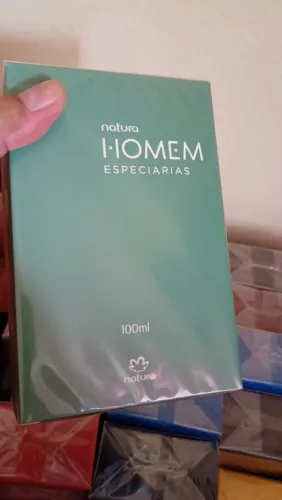 Natura homem especiarias 100ml masculino perfume