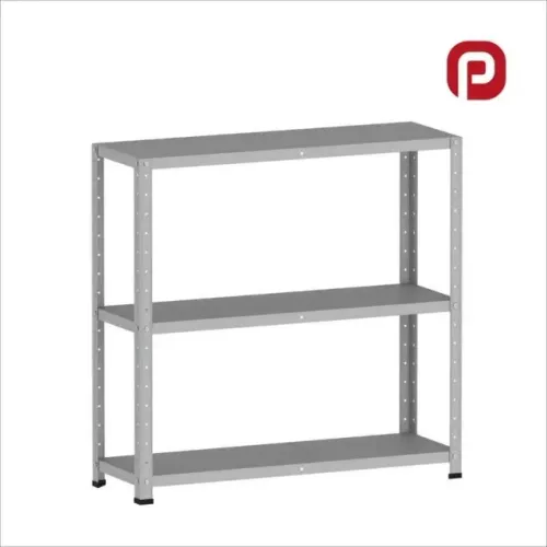 Estante de aço - armário - prateleira multiuso - cinza