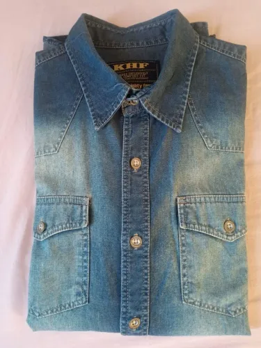 Camisa Jeans KHF Masculina