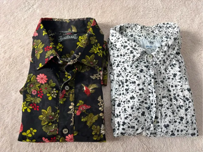 2- camisas social / floral