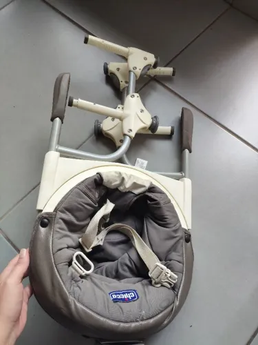 Cadeira alimentação com gancho 360°