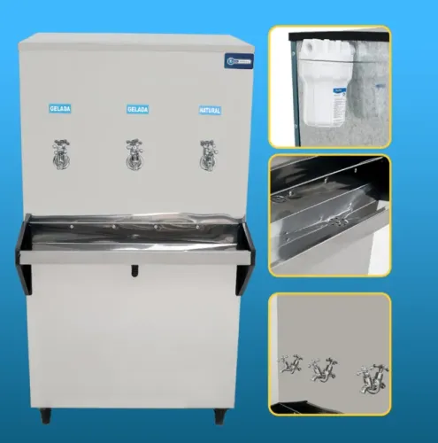 Bebedouro Industrial Knox 100L 3 torneiras 