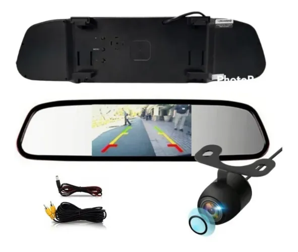 PROMOÇÃO SEXTOU: Kit Espelho Retrovisor + Câmera de Ré Automotivo?