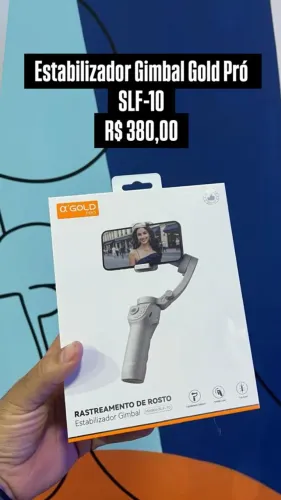 Estabilizador Gimbal Gold Pro / SFL-10 / R$ 380,00 | Novo | Loja Física