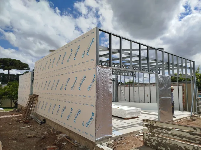 Steel frame 