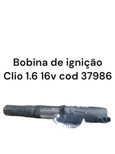 Bobina De Ignição Clio 1.6 16v Cod 37986