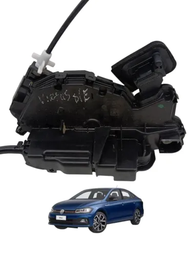 Fechadura Porta Dianteira Esquerda Volkswagen Virtus 2019