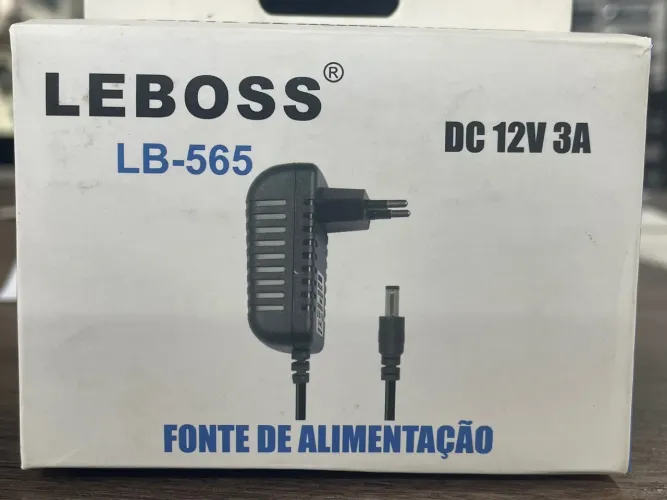 Fonte de Alimentação 12V 3A para para vários aparelhos 