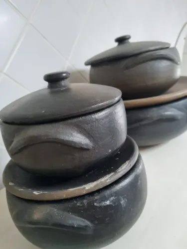 Panelas de Barro artesanais capixabas (nunca usadas)