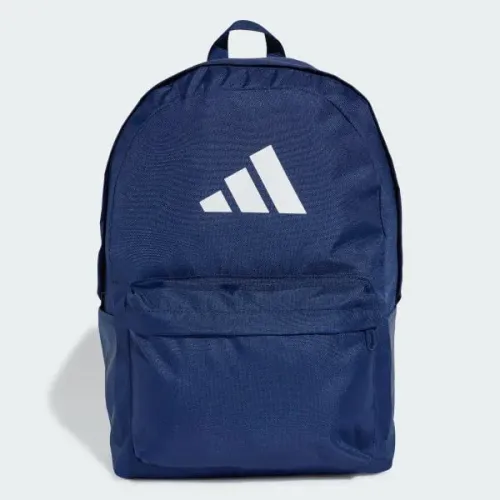 Mochila Adidas Azul com Logo Branco