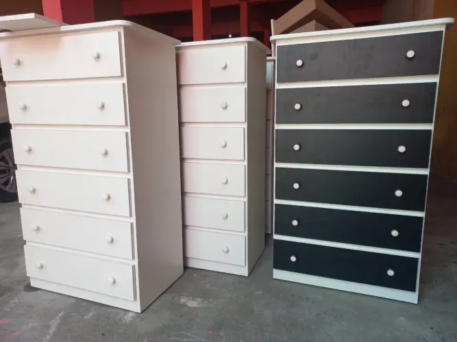 Cômoda MDF 6 Gavetas (Entregamos)