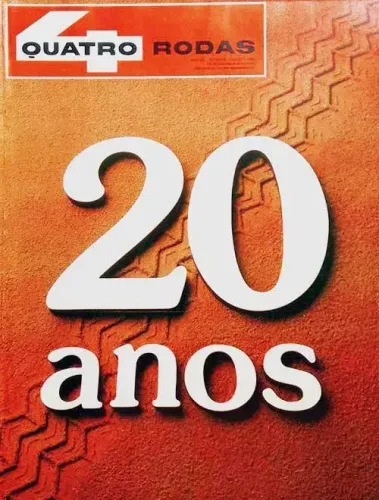 Revista Quatro Rodas especial 20 anos - 1980 - testes, corridas, segredos dos carros