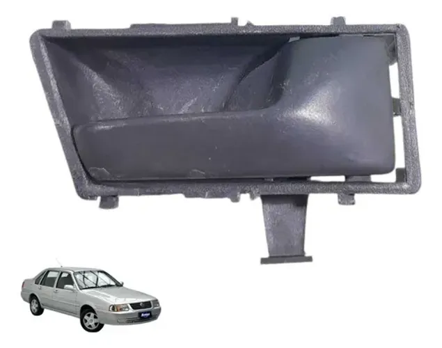 Maçaneta Interna Dianteira Direita Volkswagen Santana 2000 Preto Traseira
