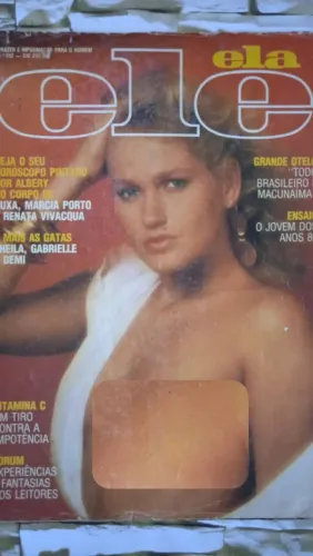 Revista Ele e Ela- Edição152 - Capa de colecionador, de 1981