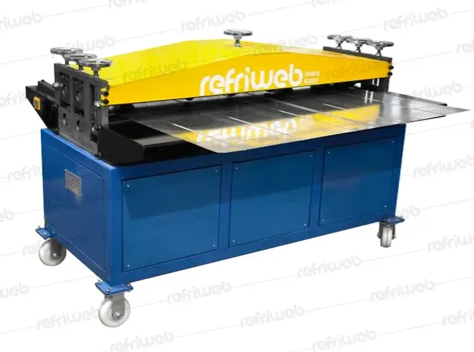 Maquina Vincadeira Chapa Metalica Frisar reforço friso vinco