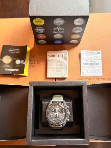 Omega X Swatch Mission to Mercury COMPLETO / ORIGINAL