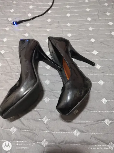 Salto Alto Pretosemi novo 34