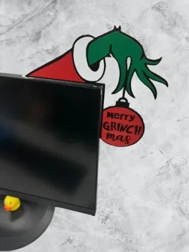 Enfeite de Natal Grinch para Porta