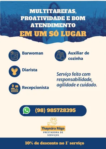 Freelancer disponível , não é vaga de emprego, estou anunciando meus serviços.