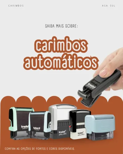 Carimbo personalizado
