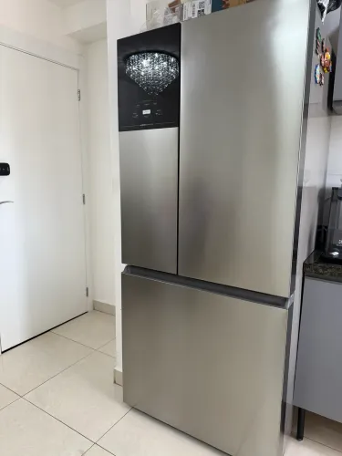 Geladeira/Refrigerador Electrolux Frost Free French Door Inox Look 484L Efficiente IM7S