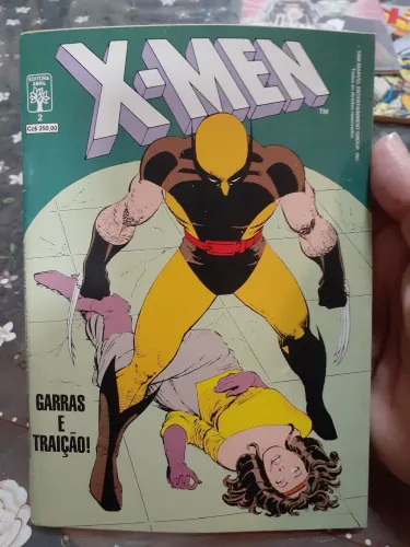 HQ GIBI X-MEN NÚMERO 2 ? 1a SERIE FORMATINHO EDITORA ABRIL