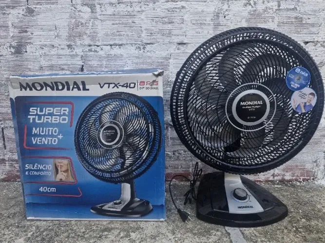 Ventilador MONDIAL 8 pás - NOVO