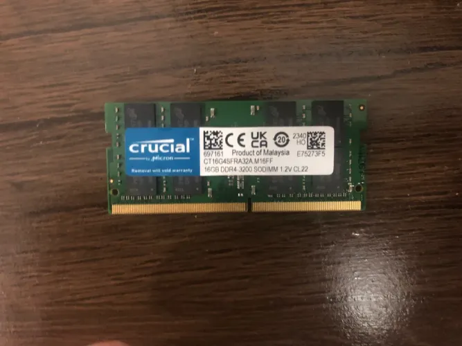 Imperdível - memória notebook 16gb Ddr4 3200 - R$ 400,00