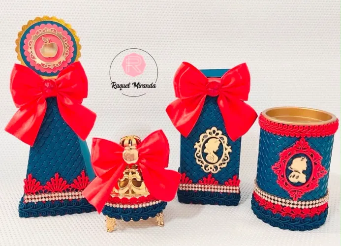 Personalizados de Luxo tema Branca de Neve