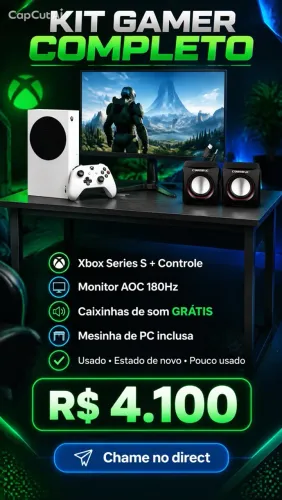 Xbox series s + monitor AOC 180hz 