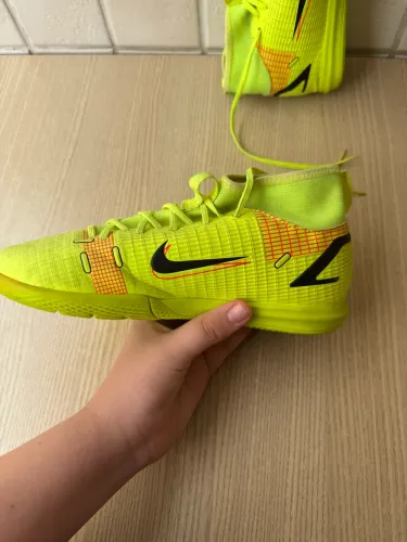 Chuteira nike superfly 8 academy ic botinha cano alto mercurial futsal salão quadra