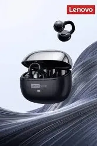 Fone Bluetooth Lenovo LE302 Clip Orelha Sem Fio Open Ear Indução - Zerado na caixa