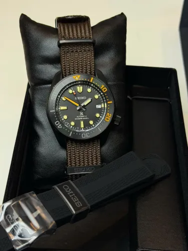 Relógio Seiko Prospex 62MAS Black Series Ed. Limitada SPB255J1 (Novo, Sem uso)
