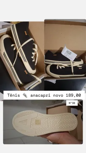 Vendo tênis anacapri 