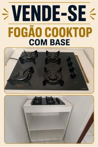 Fogão cooktop