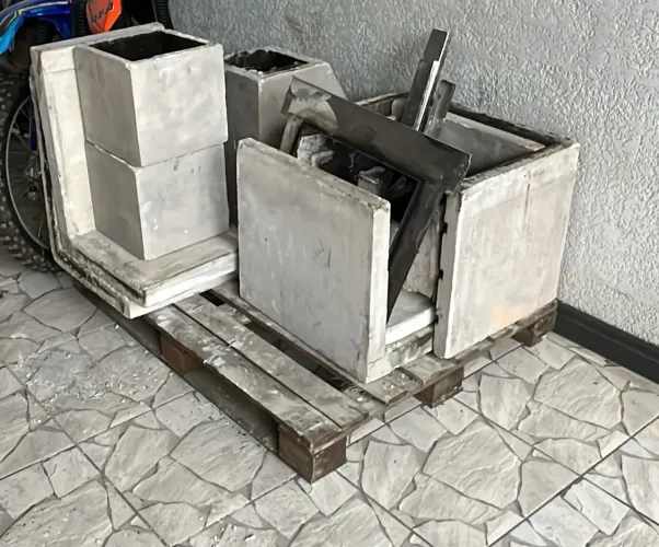 Churrasqueira pré moldada usada