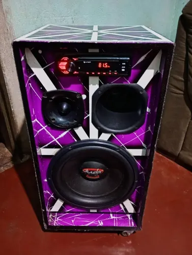 Caixa amplificada potente bluetooth