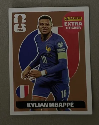 Mbappé Legend Bronze - Copa do Mundo 2026 - Panini