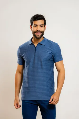 Polo zíper Milão 