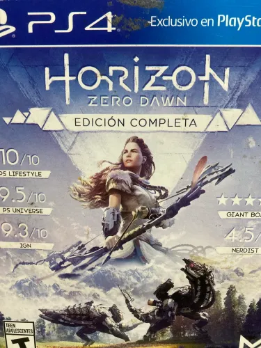 Jogo horizon zero dawn ps4