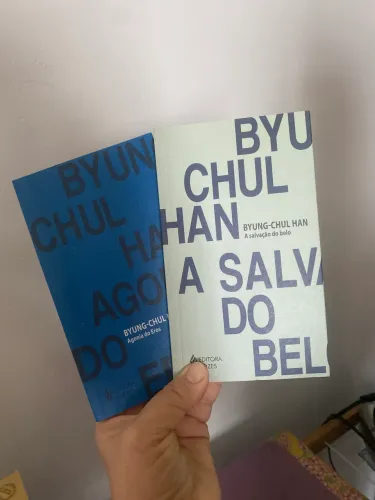 2 Livros de Byung-Chul Han por 30 reais